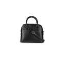 BOLSA DE PIEL COLOR NEGRO